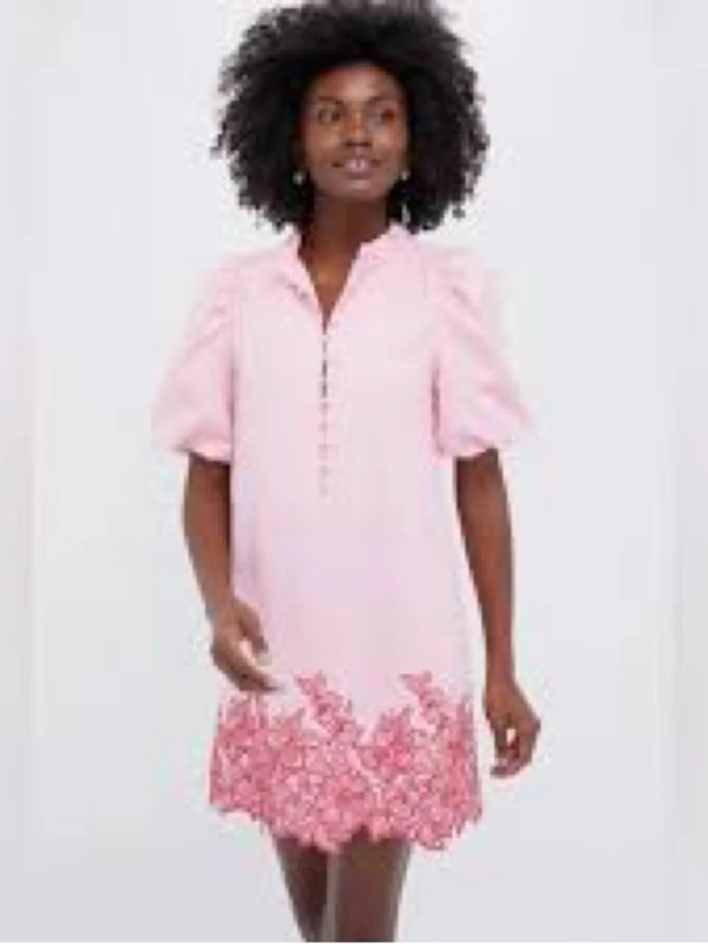 NWT‎ Tuckernuck Hyacinth House Mimi Mini Dress Linen Embroidered $198 Small